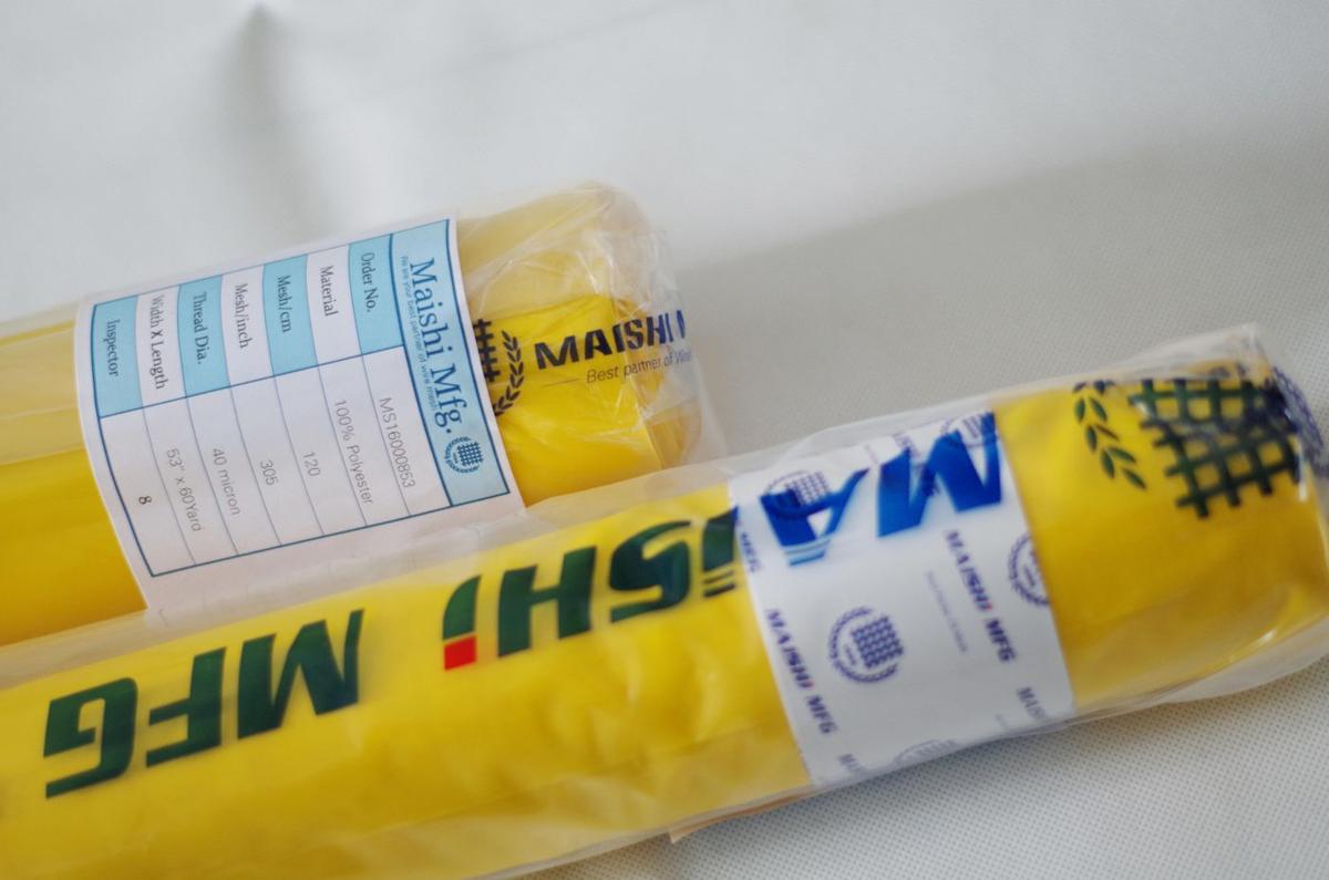 MAISHI mesh rolls packed and labelled for export